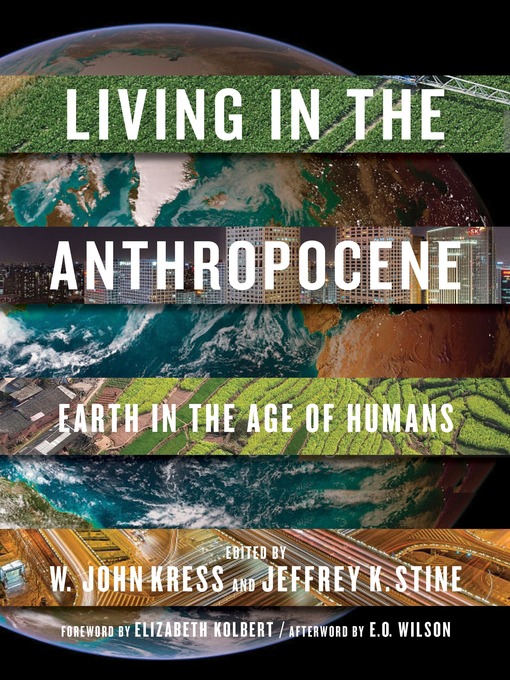 Book jacket for Living in the anthropocene : earth in the age of humans